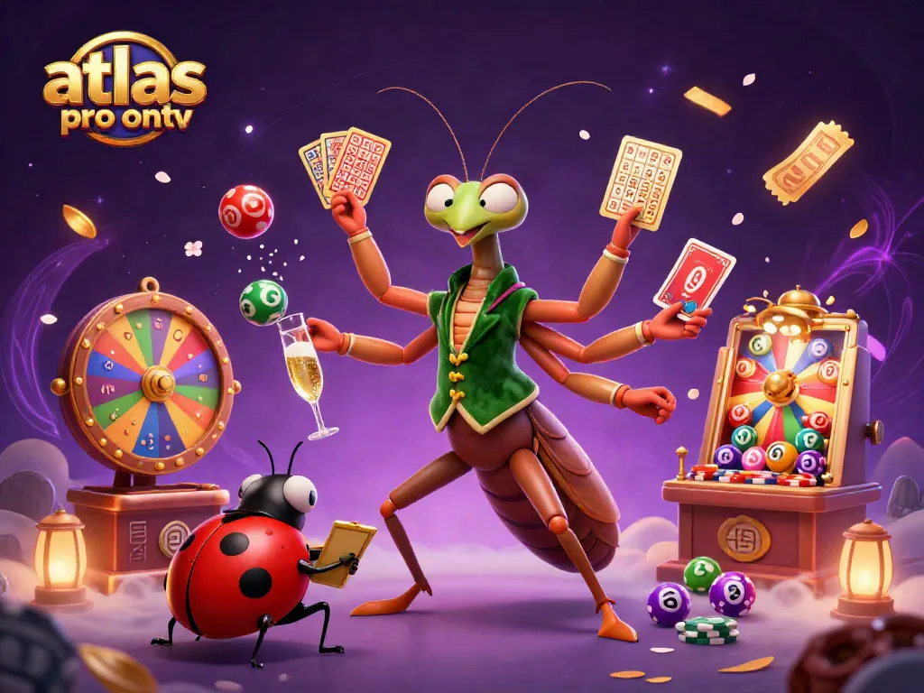Profitez d'une expérience de jeu immersive avec atlas pro ontv grâce à une illustration 3D captivante.