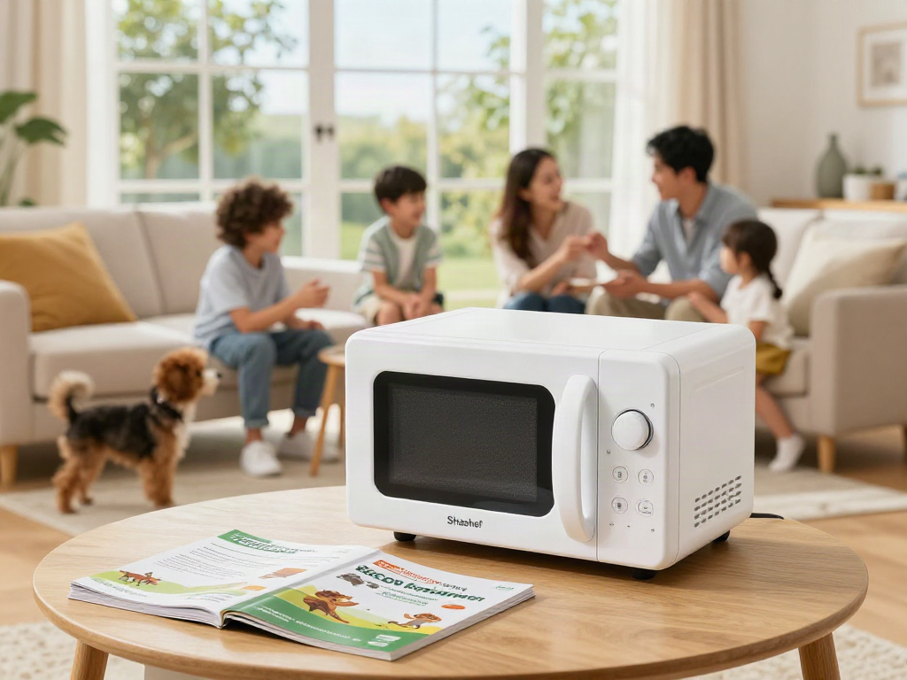Discutant du traitement des insectes avec Shashel® dans un salon familial convivial